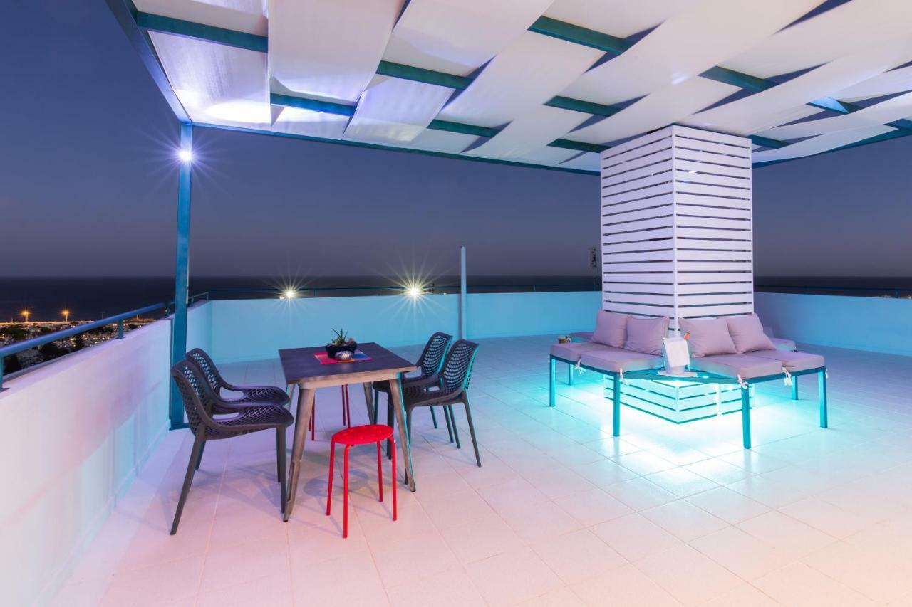 Groovy & Cozy Apt With Private Seaview Rooftop Terrace Rhodes City Dış mekan fotoğraf