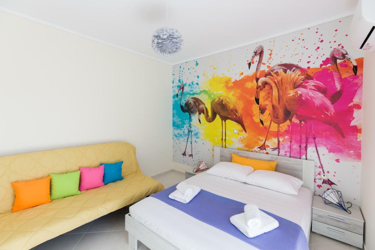 Groovy & Cozy Apt With Private Seaview Rooftop Terrace Rhodes City Dış mekan fotoğraf